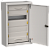 TITAN 5 Корпус металлический ЩРн-24 (1х24) 460х310х140мм IP31 серый (одна дверь) IEK