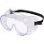 Очки закрытые защитные RUIZ1 с прозрачной линзой с непрямой вентиляцией (RUIZ1VI)