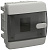 UNION Compact Корпус пластиковый ЩРВ-П-4 IP41 черная прозрачная дверь IEK