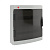 Щиток настенный с дверцей 36 мод.,IP65, серый, с клеммным блоком 63А (RB36W6TGD)